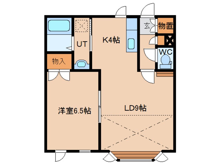 間取図 フィール Ａ棟