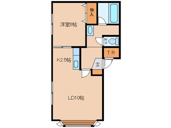 間取図 舟橋コーポ