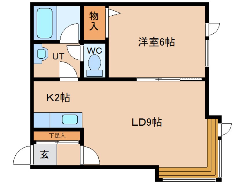 間取図 ハイツスプリング