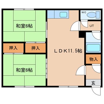 間取図 ロイヤルマンション