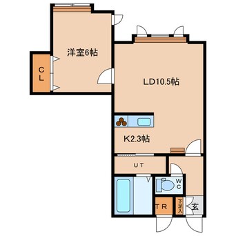 間取図 ニューエスパニア１０