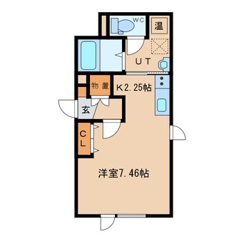 間取図 ＯＬＩＶＥⅢ