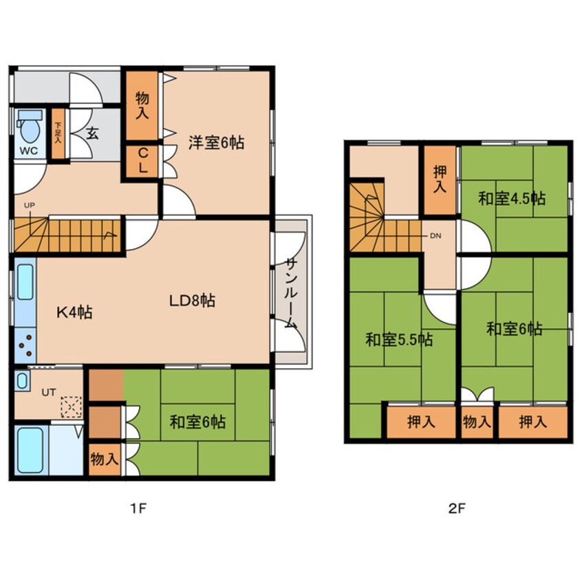 間取図 永山6-6戸建