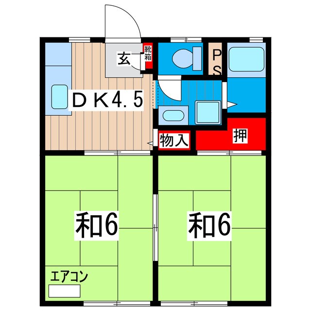 間取り図 セヤハイツ