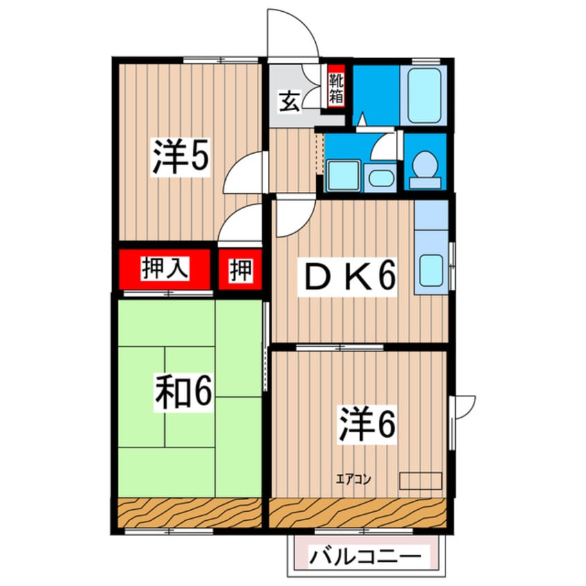 間取図 グレースハイツＣ棟
