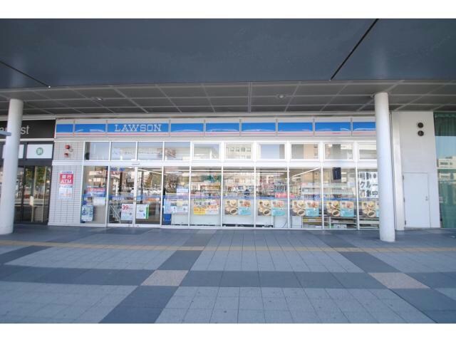 ローソン日立駅前店(コンビニ)まで507m 松川ビル