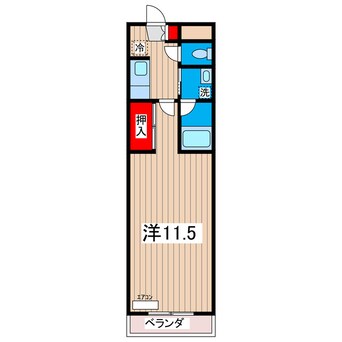 間取図 クリーンピア川尻