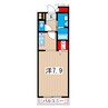 ＣＡＳＡ･ＳＡＫＵＲＡ 1Kの間取り