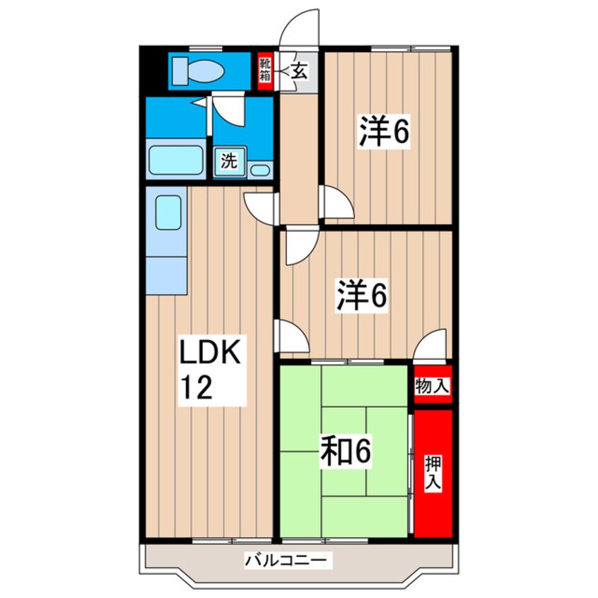 間取図 ロイヤルヴィサージュ