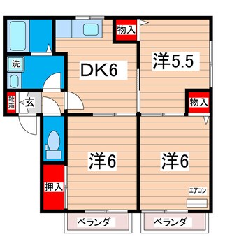 間取図 ガーデンハイツ上の内