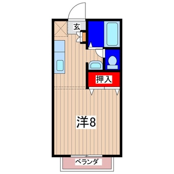 間取図 タチハイツ