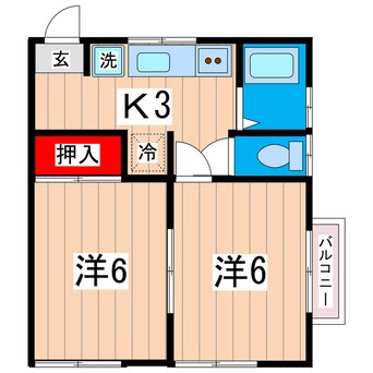 間取図 高橋アパート