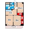 永井ビル 3Kの間取り