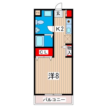 間取図 滑川ビル