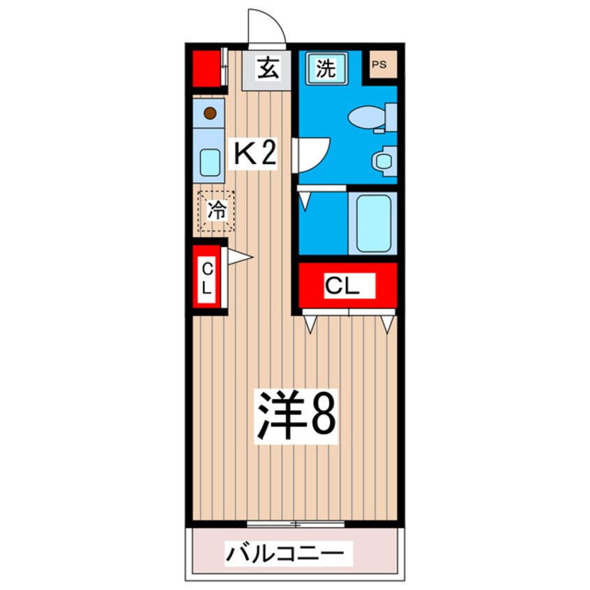 間取図 滑川ビル