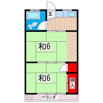 間取図 志賀ビル