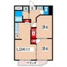 さくらビル 2LDKの間取り