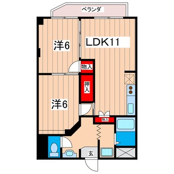 間取図 さくらビル