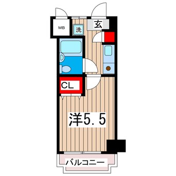 間取図 コンフォルト日立