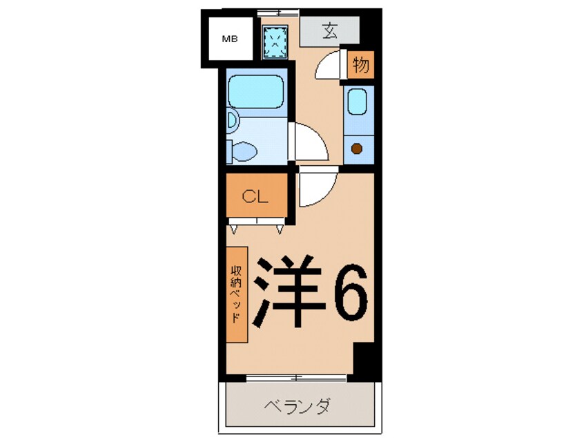 間取図 コンフォルト日立