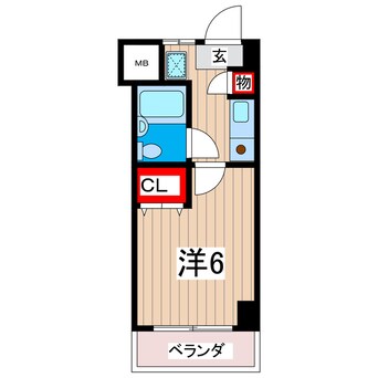 間取図 コンフォルト日立