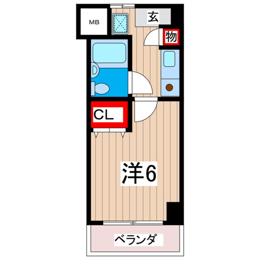 間取図 コンフォルト日立