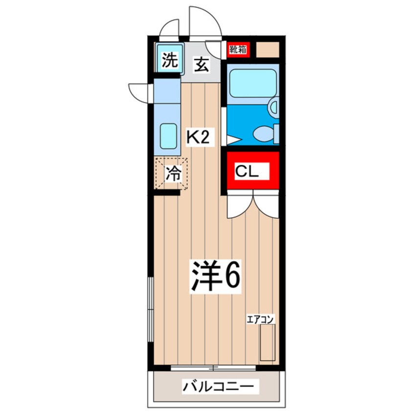 間取図 エジリリゾートＡ館