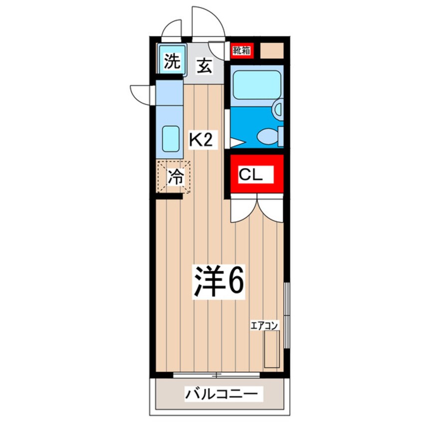 間取図 エジリリゾートＡ館