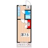 青葉ハイツ 1Kの間取り