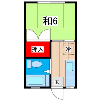 間取図 Ｋハイツ