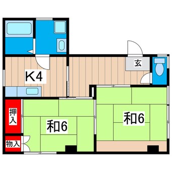 間取図 みどり園ビル