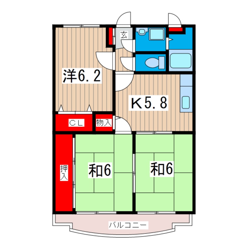 間取図 アークヒル