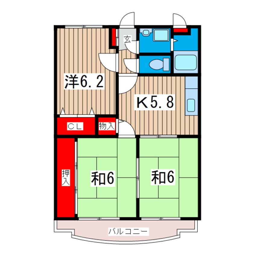 間取図 アークヒル