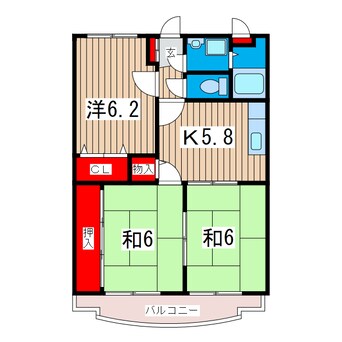 間取図 アークヒル