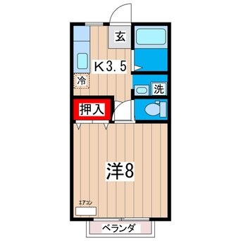 間取図 サンライフヴィラＡ棟