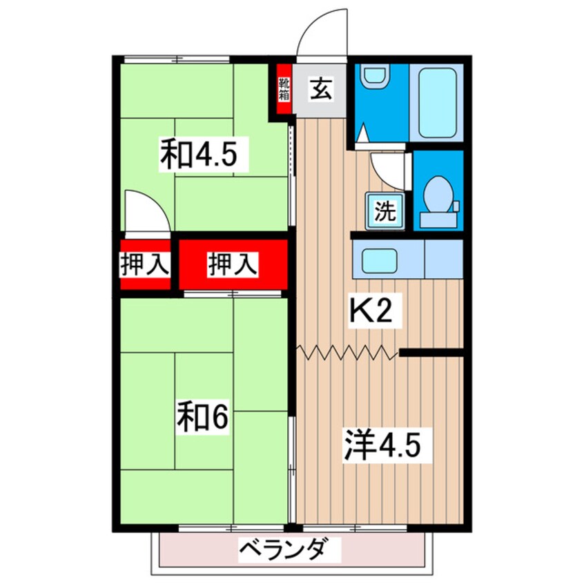 間取図 メゾン成和