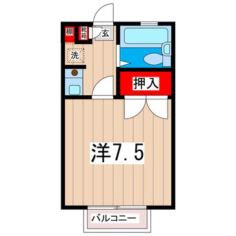 間取図 コンフォリア日立