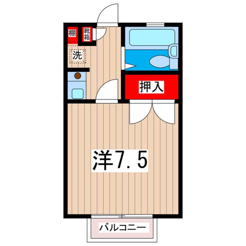 間取図 コンフォリア日立