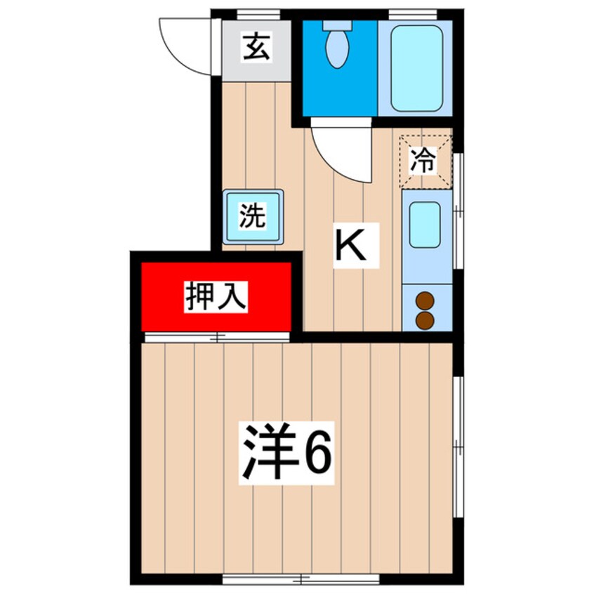 間取図 サンハイツ（旧スワハイツ）