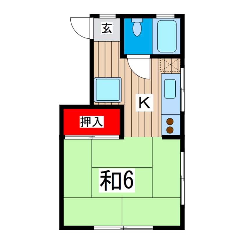 間取図 サンハイツ（旧スワハイツ）