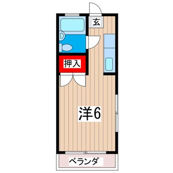 間取図 セヤマハイツ