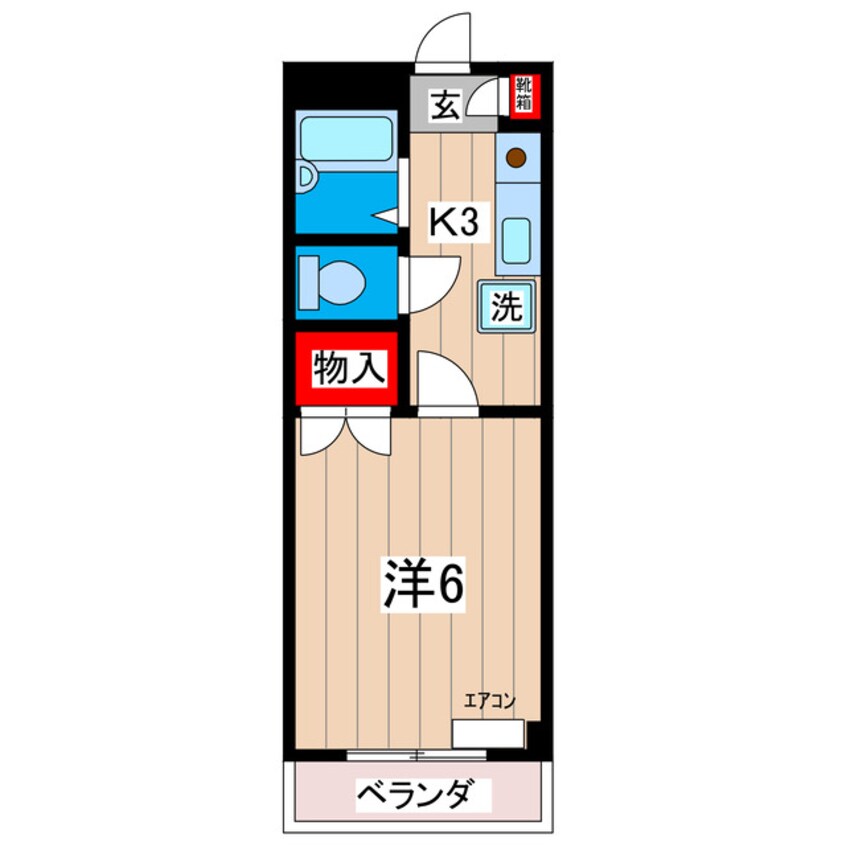 間取図 サンパレスM