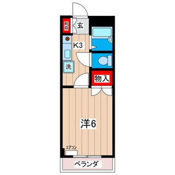 間取図 サンパレスM