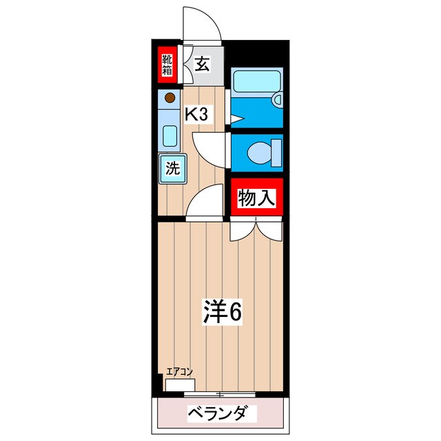 間取り図 サンパレスM