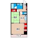 アプリコット多賀の間取図