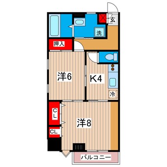 間取図 アプリコット多賀