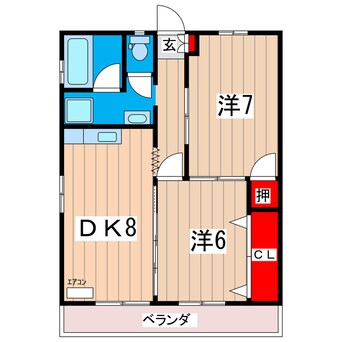 間取図 富士ビル