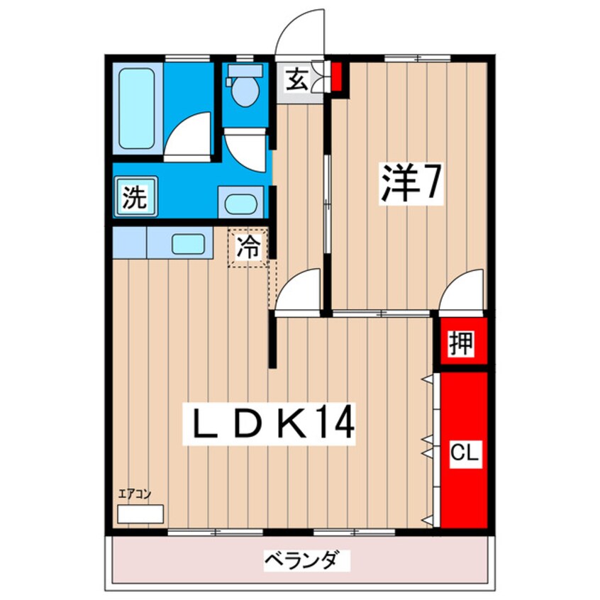 間取図 富士ビル