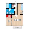 アネックスＳ 1LDKの間取り