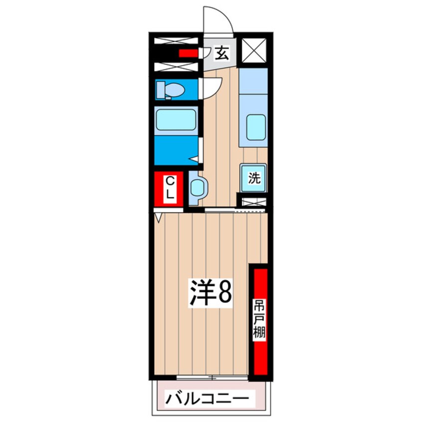 間取図 YsフラッツNC